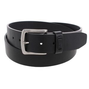 Lee Men's Big & Tall 38mm Burnished Edge Belt with Square Buckle